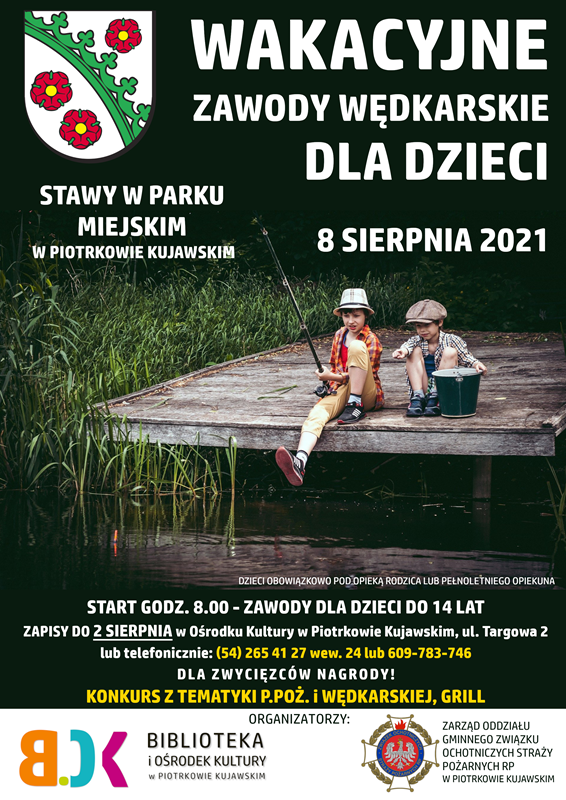 Wakacyjne Zawody Wędkarskie dla Dzieci